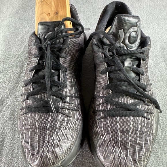 Nike KD VIII 8 GS Blackout Kevin Durant Youth US 7‎ Black Dark Grey - Picture 1 of 8